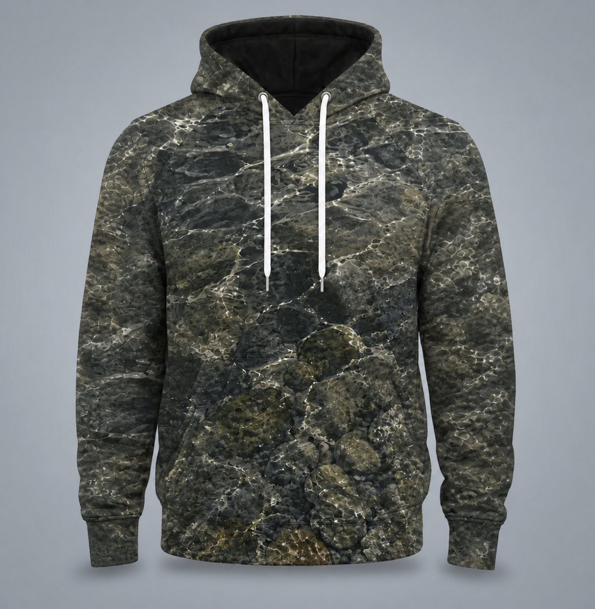 Rainbow Trout Fly Fishing 3D Hoodie – Camo Angler Gift