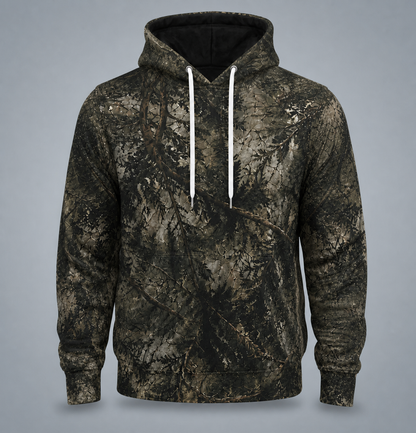 Rainbow Trout Realtree Camo 3D Fishing Hoodie for Men