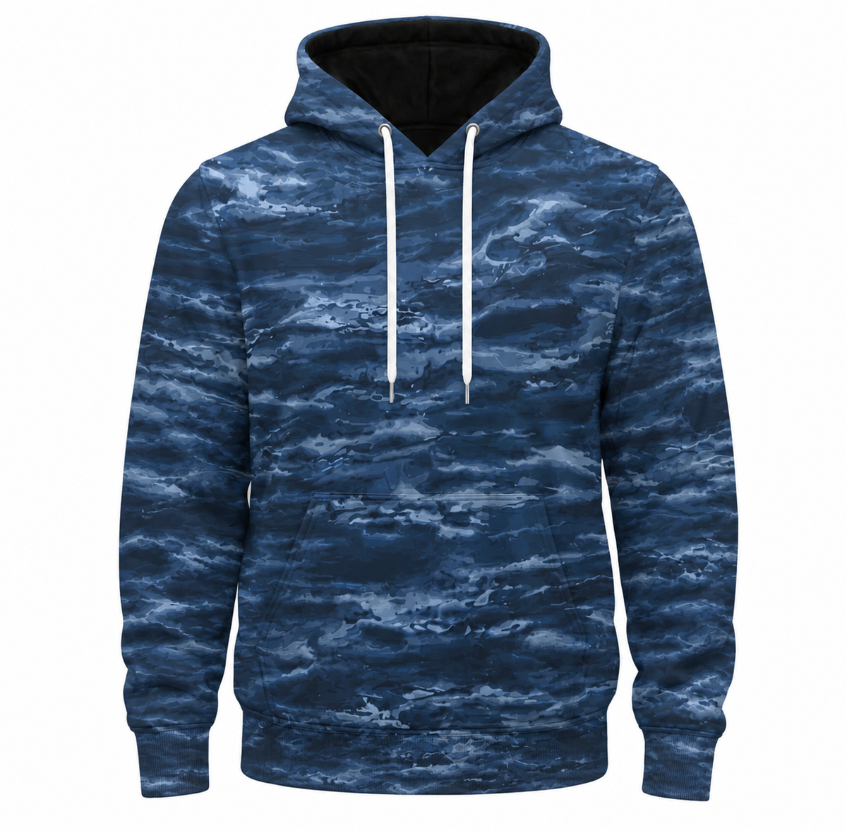 Rainbow Trout 3D Fishing Hoodie – Blue Water Angler Gift