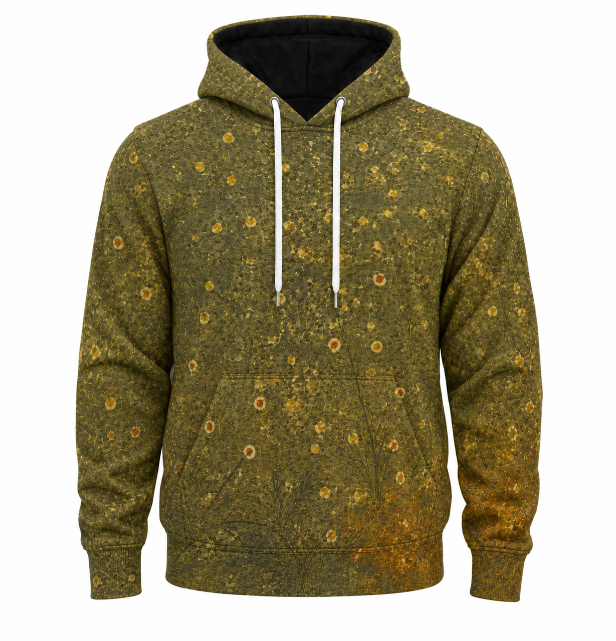 Brown Trout 3D Fishing Hoodie – Olive Camo Angler Gift