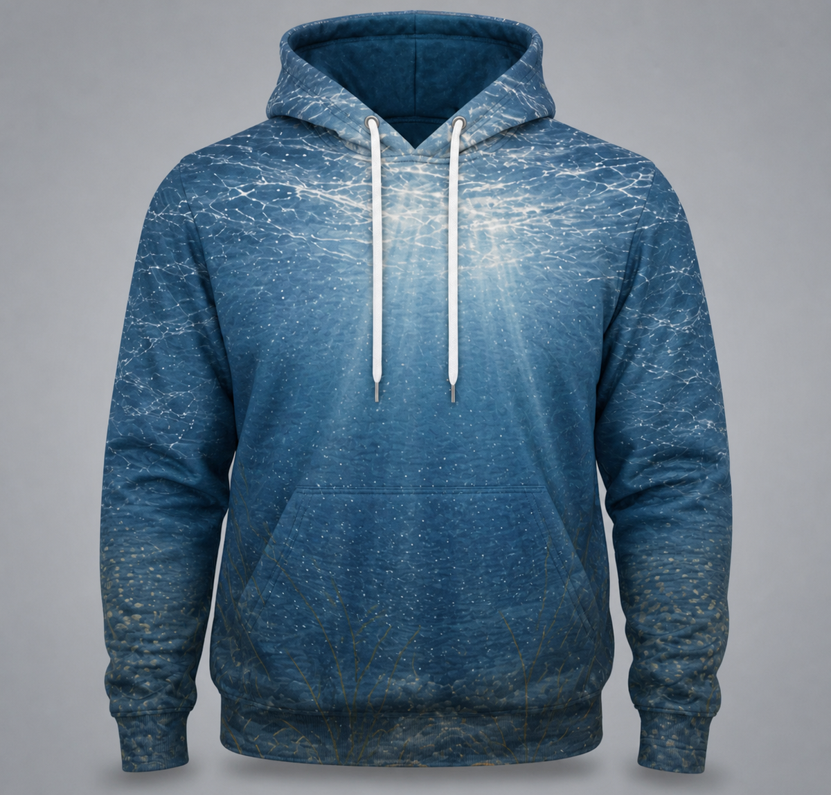 Northern Pike & Perch 3D Fishing Hoodie – Blue Water Gift
