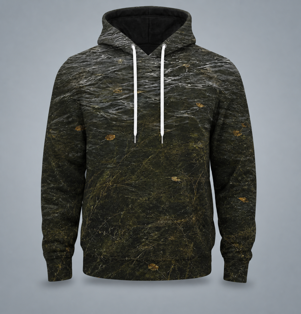 Northern Pike 3D Fishing Hoodie – Dark Lake Angler Gift