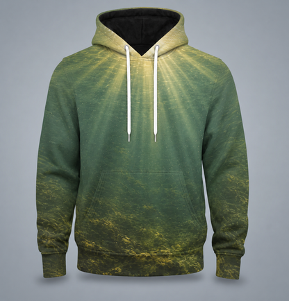 Northern Pike 3D Fishing Hoodie – Sunlit Weeds Angler Gift