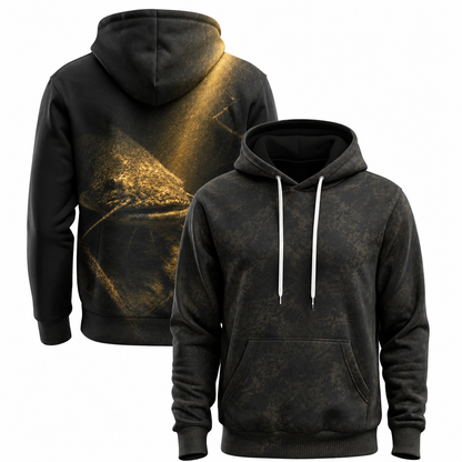 Catfish 3D Fishing Hoodie – Golden Underwater Angler Gift