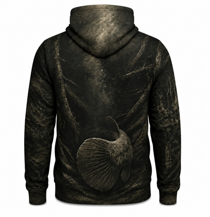 Catfish 3D Fishing Hoodie – Dark Water Angler Gift for Men