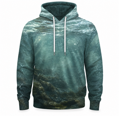 Walleye 3D Fishing Hoodie – Teal Crankbait Angler Gift