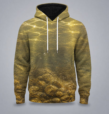Walleye 3D Fishing Hoodie – Golden Lure Strike Angler Gift