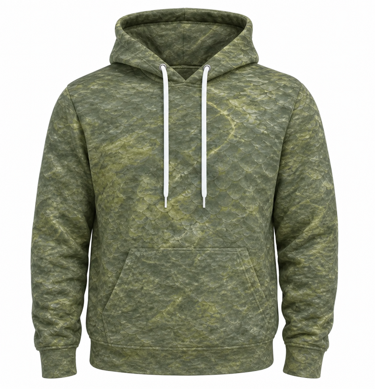 Bluegill Pair Scale Camo 3D All Over Print Fishing Hoodie