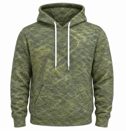 Bluegill Pair Scale Camo 3D All Over Print Fishing Hoodie