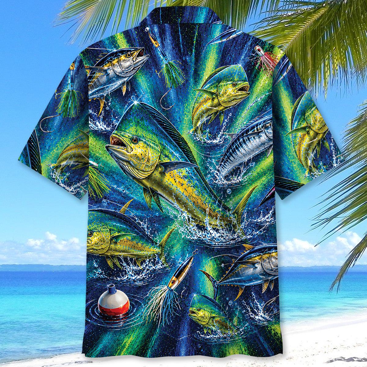 Mahi Mahi Tuna Fishing Deep Sea Hawaiian Shirt