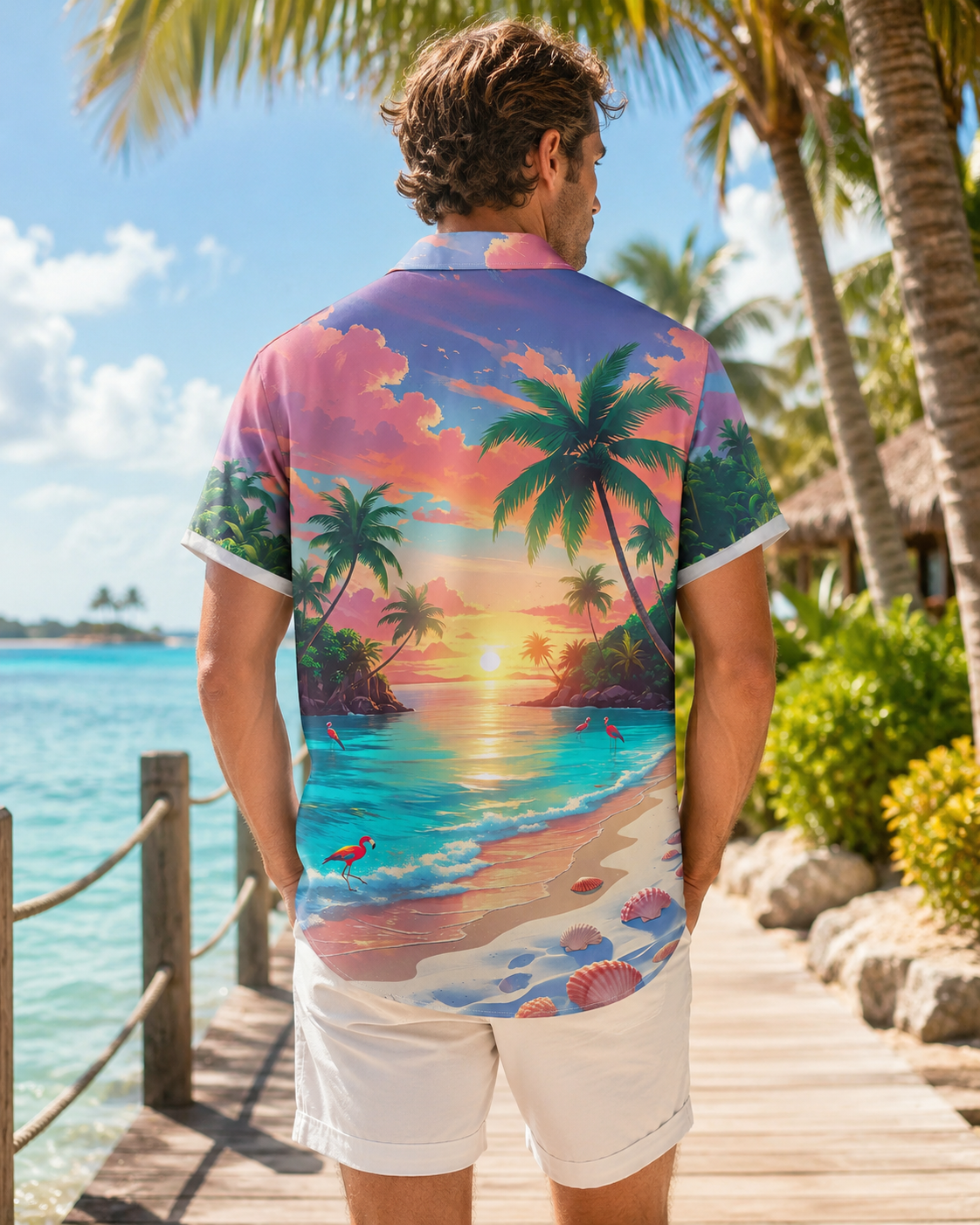 Fishing Is My Retirement Plan Men's Hawaiian Shirt